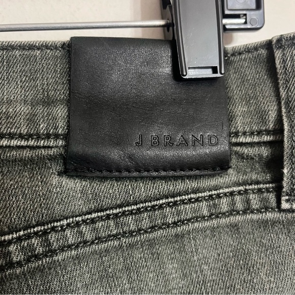 Women’s J Brand Arcane Jeans Size 32 Ankle Pants Stretch Slim Mid Rise Black - Picture 12 of 15